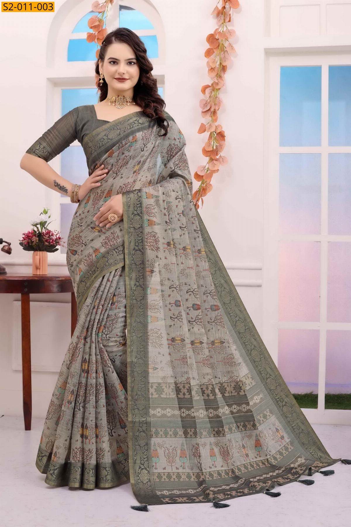 Green Kanchivaram silk sarees