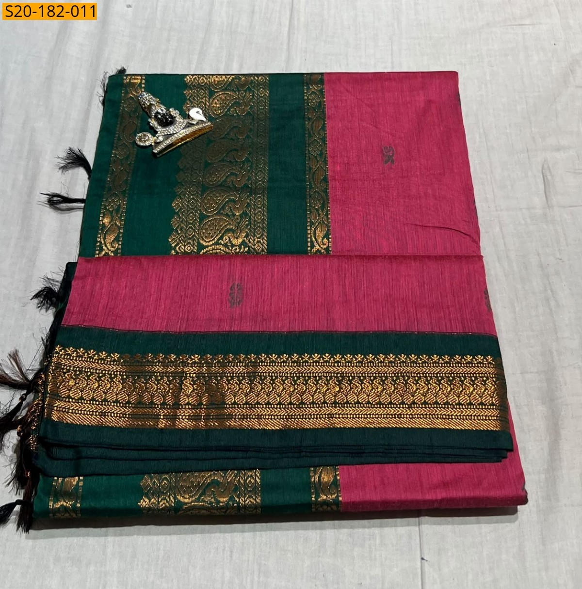 Pink Fancy Kalyani Cotton Sarees