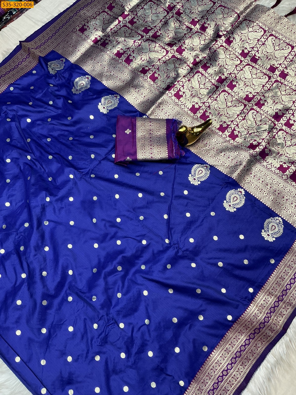Soft Banarasi Silk Saree