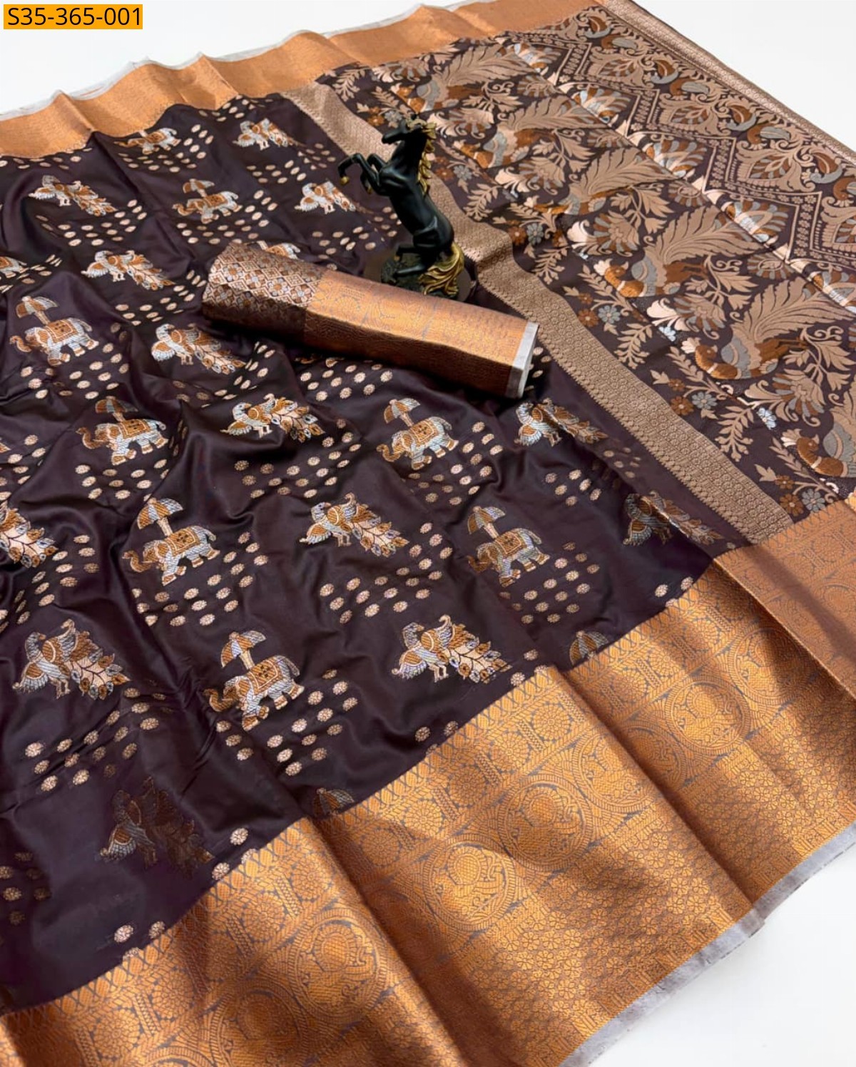 Raw Mango Silk Saree