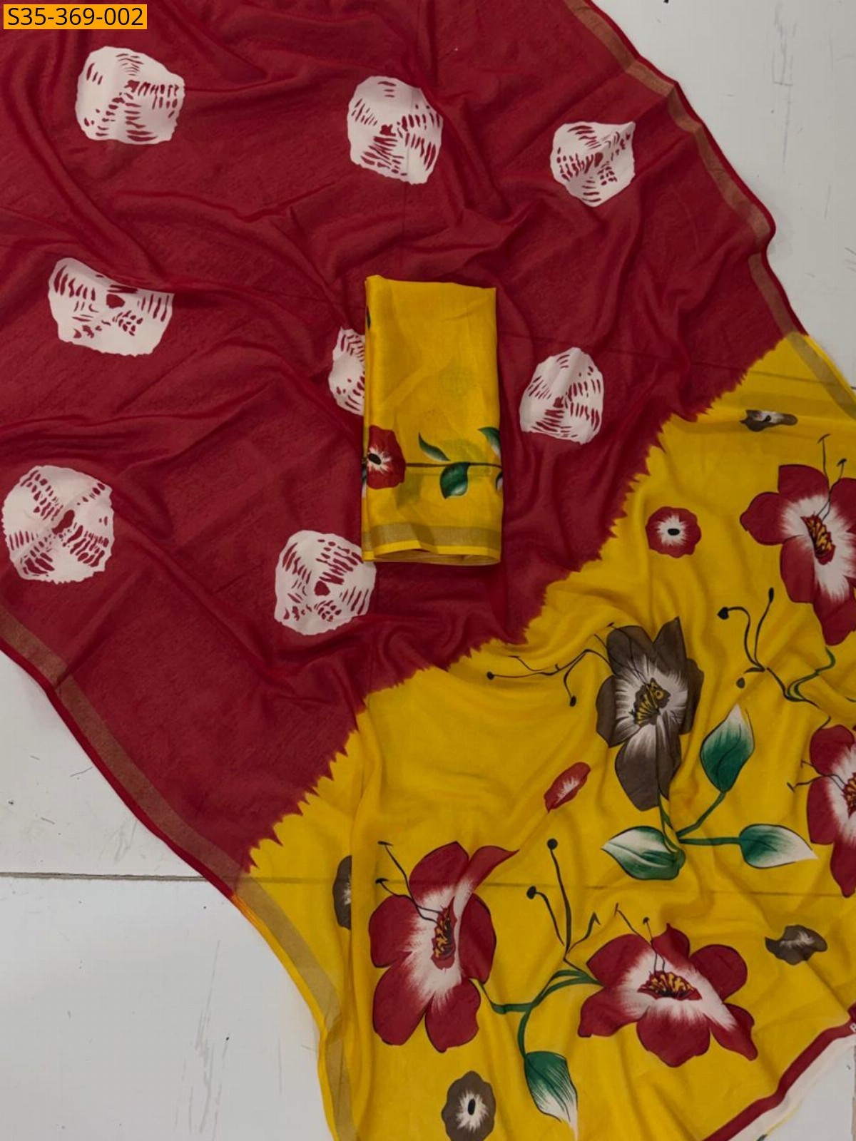 Fancy Linen Saree
