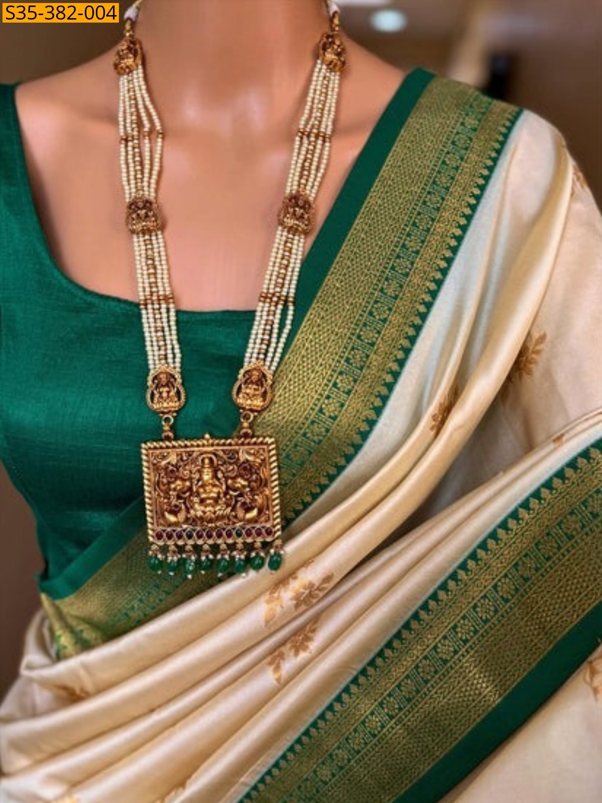 Sandal Fancy Soft banarasi silk saree