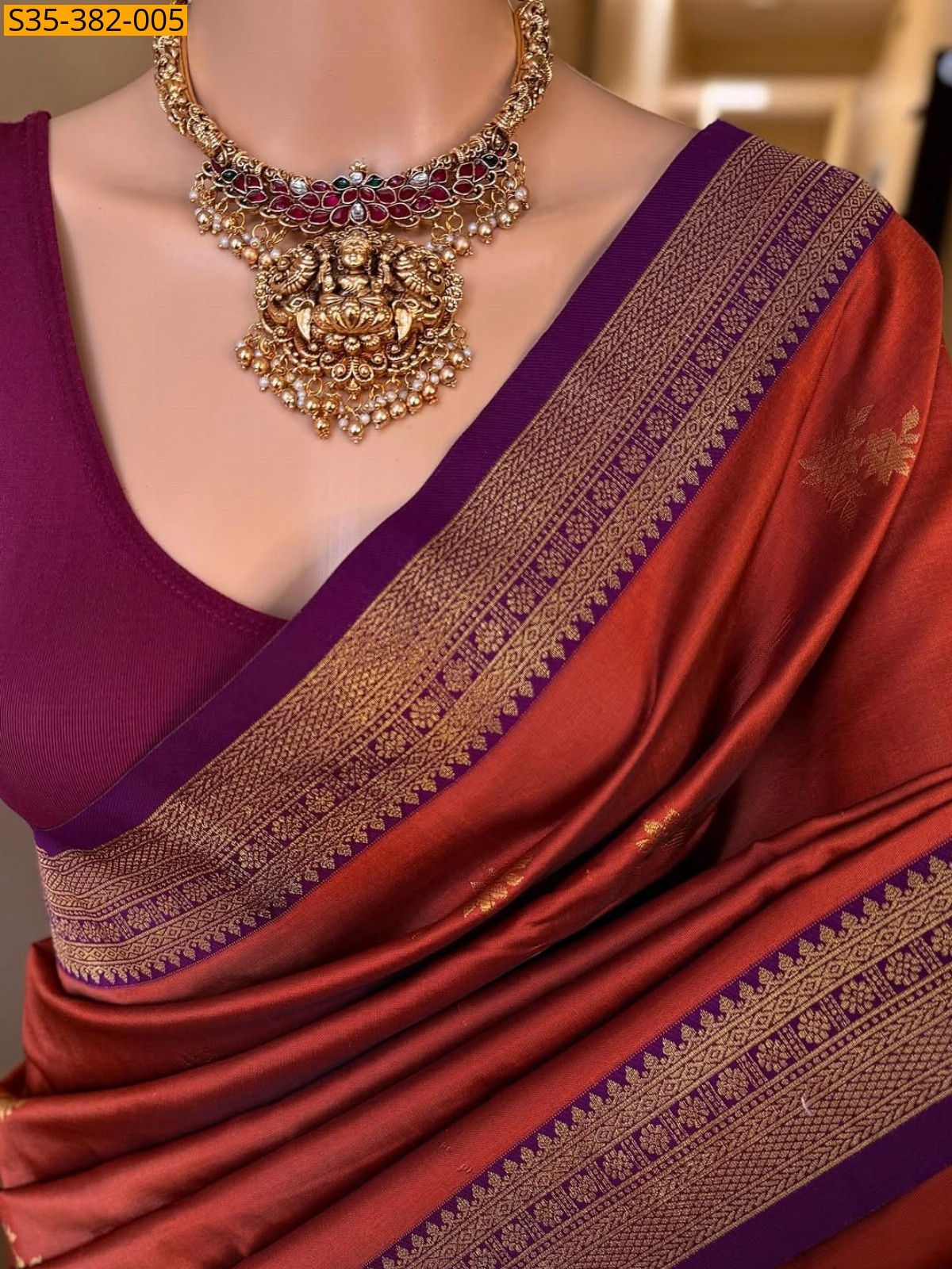 Fancy Soft banarasi silk saree