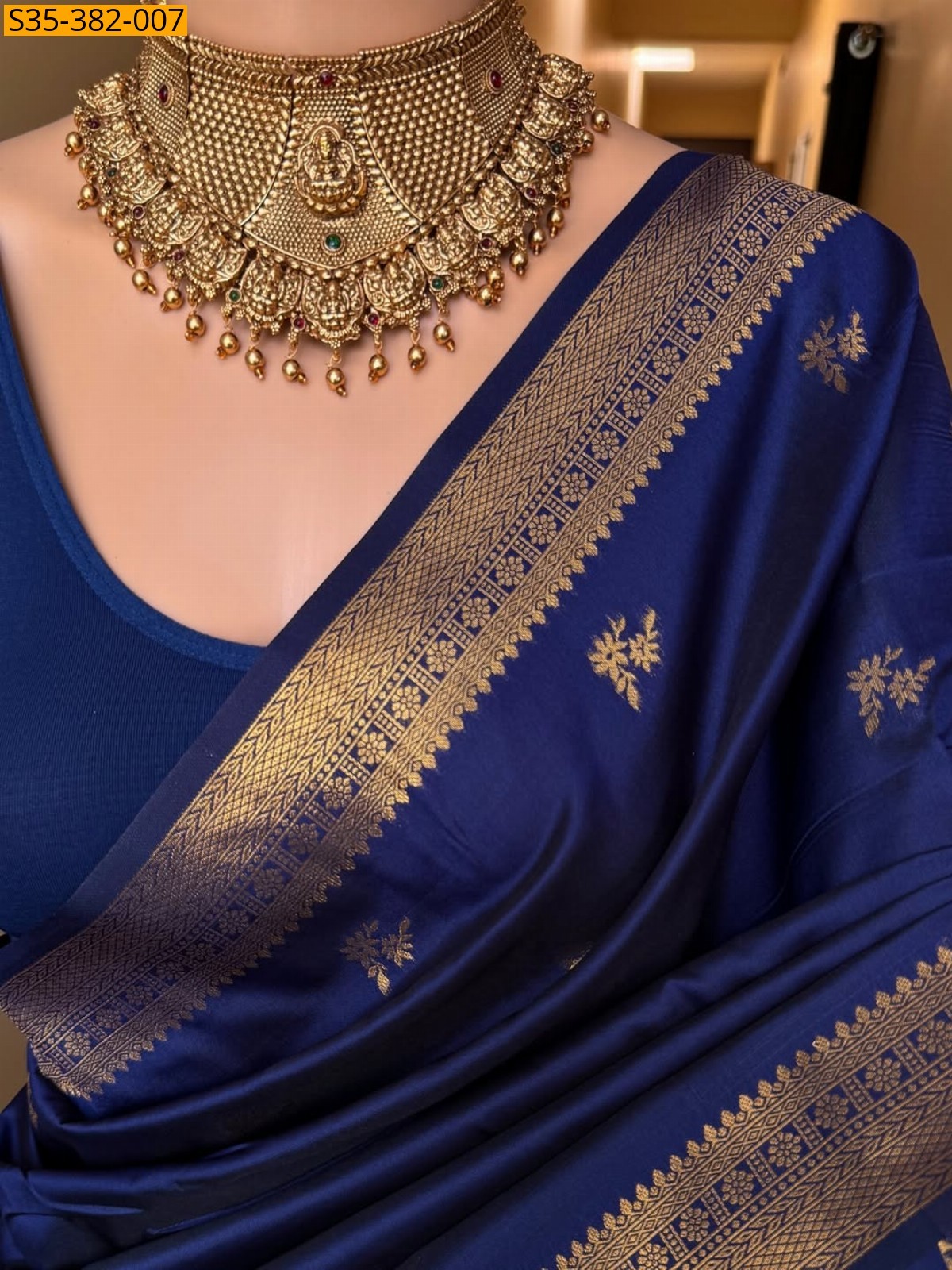 Fancy Soft banarasi silk saree