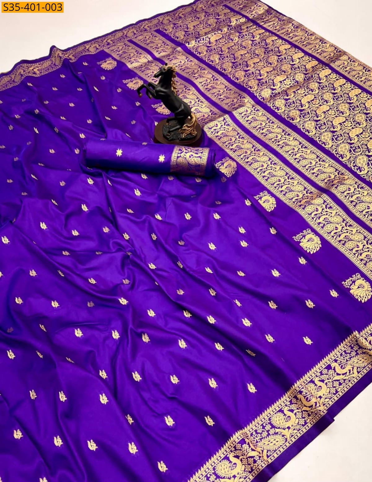 Purple Fancy Soft Silk Weaving Sarees