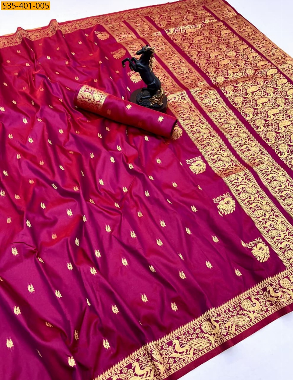 Pink Fancy Soft Silk Weaving Sarees