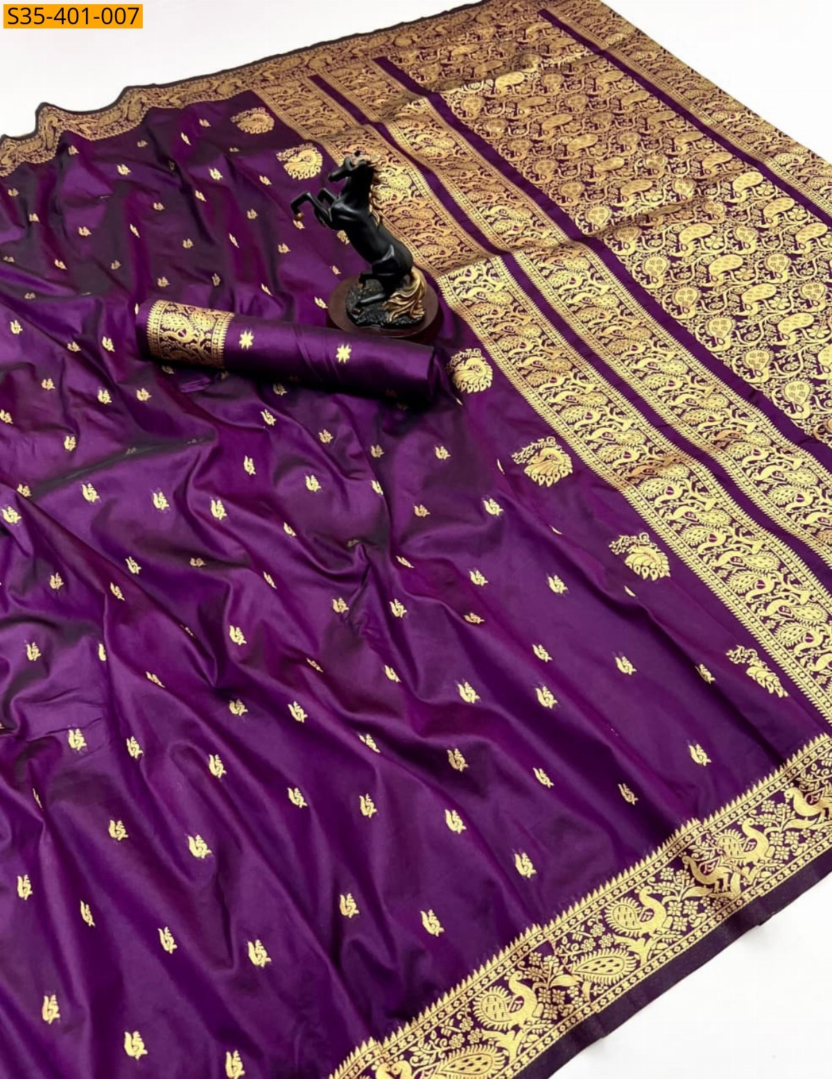 Wine Fancy Soft Silk Weaving Sarees
