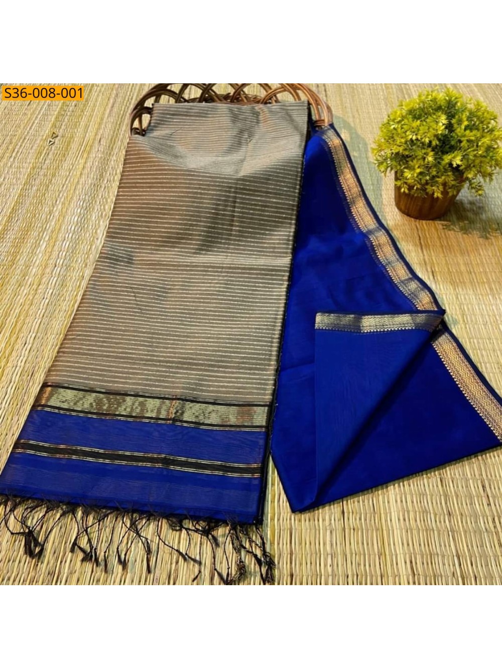 Fancy Soft Cotton Silk Saree
