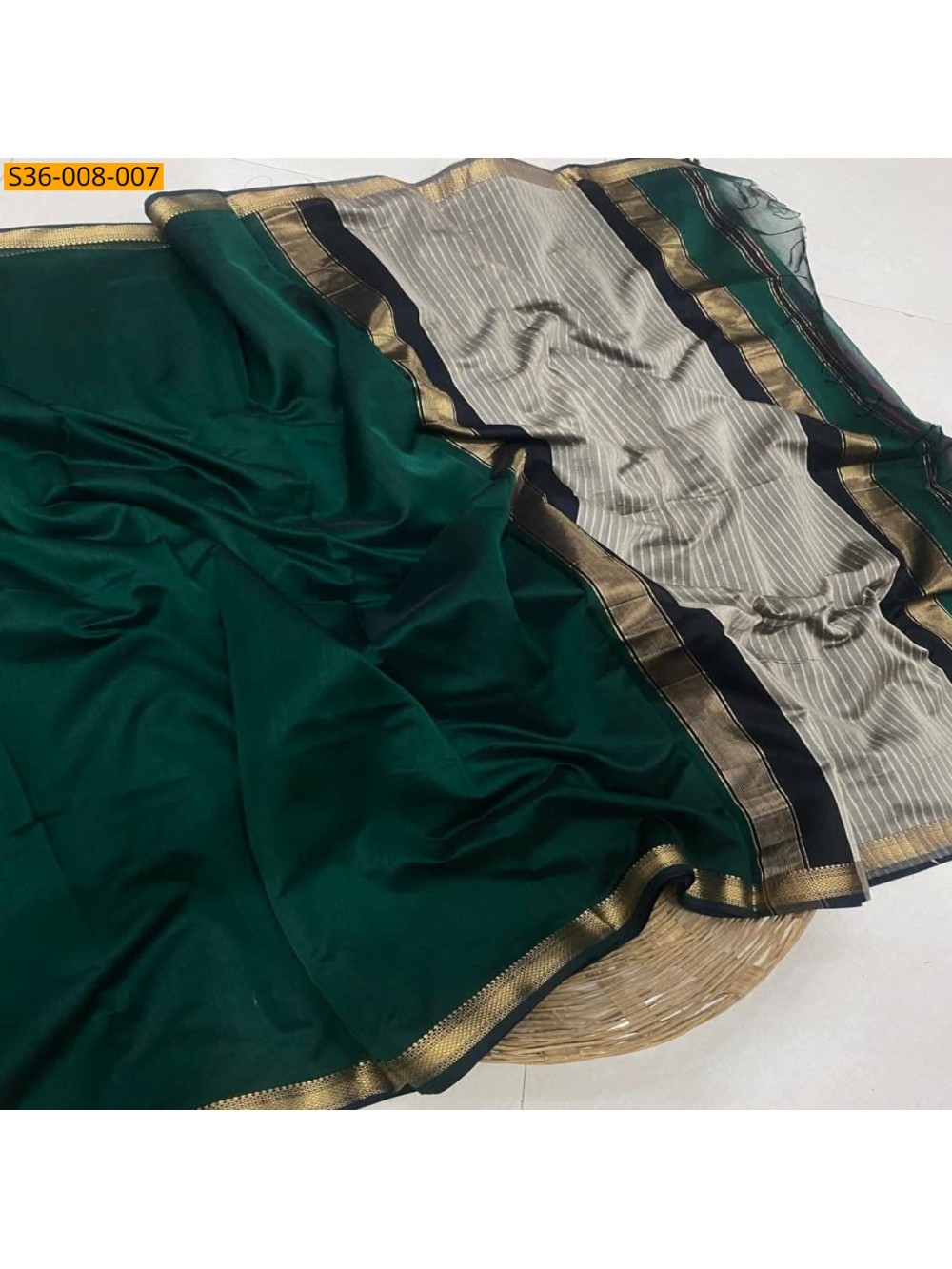 Fancy Soft Cotton Silk Saree
