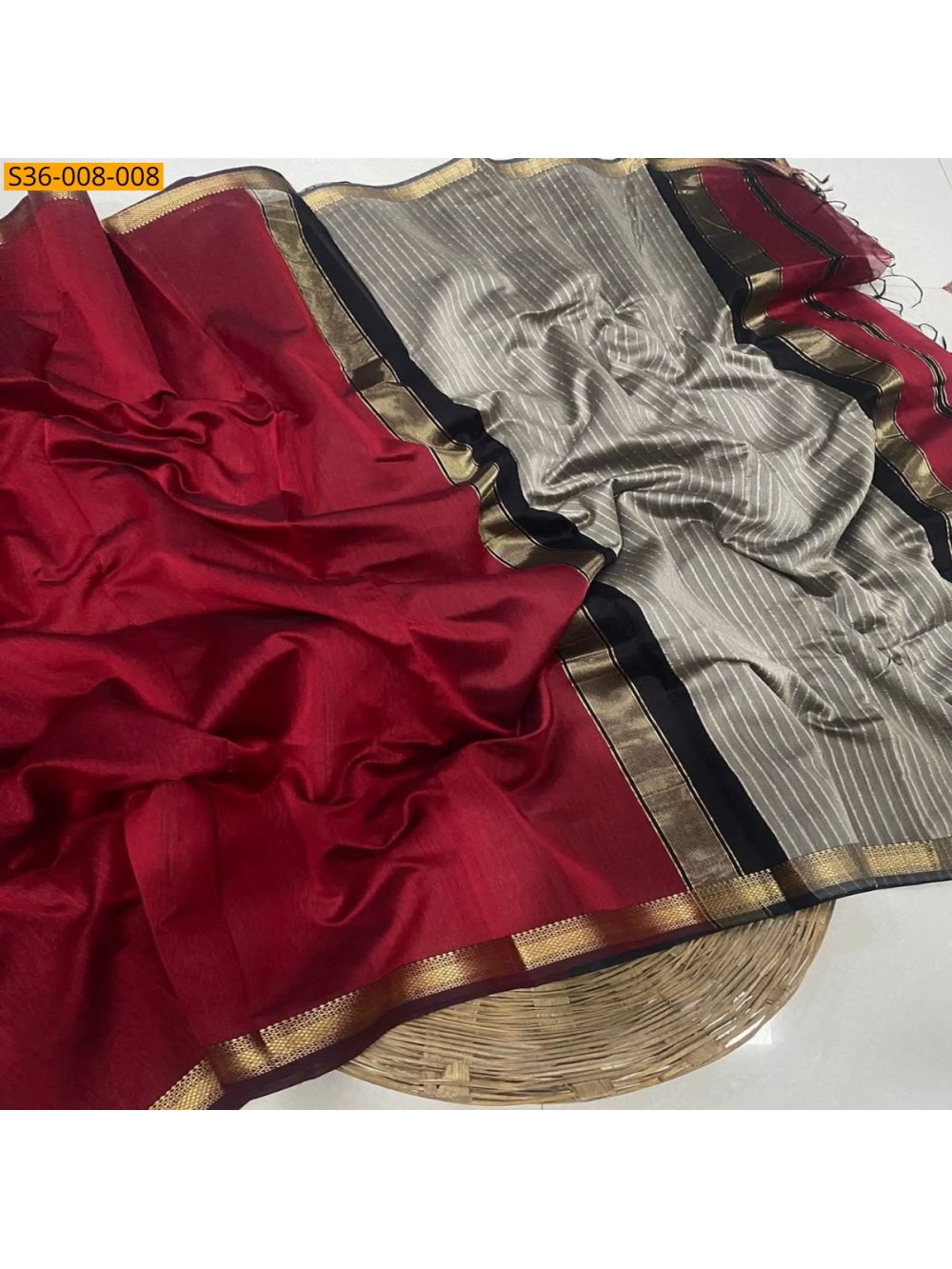 Fancy Soft Cotton Silk Saree