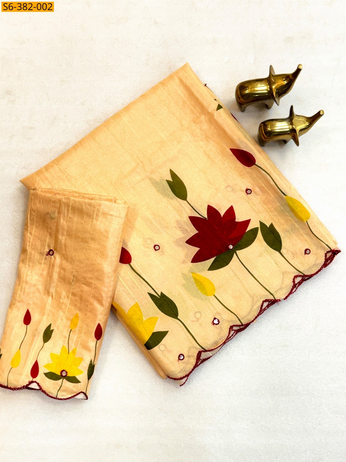 Fancy Tussar Silk Saree