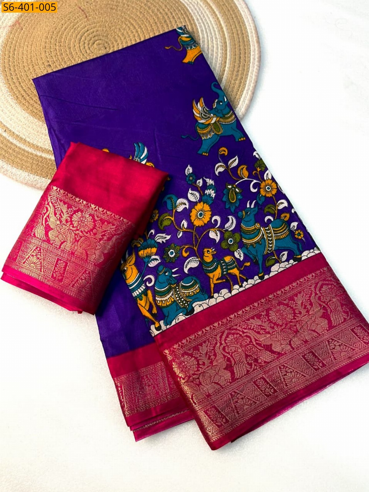 Fancy Soft Dola Silk Saree