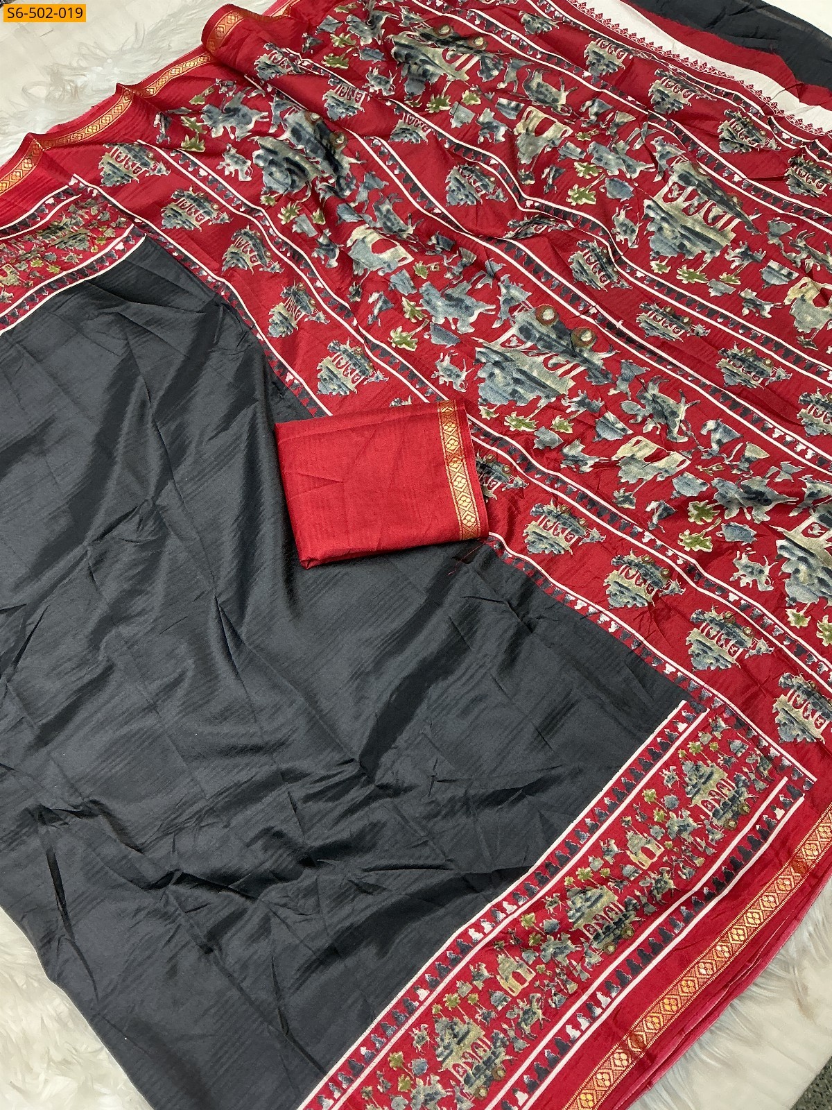 Fancy Dola Silk saree
