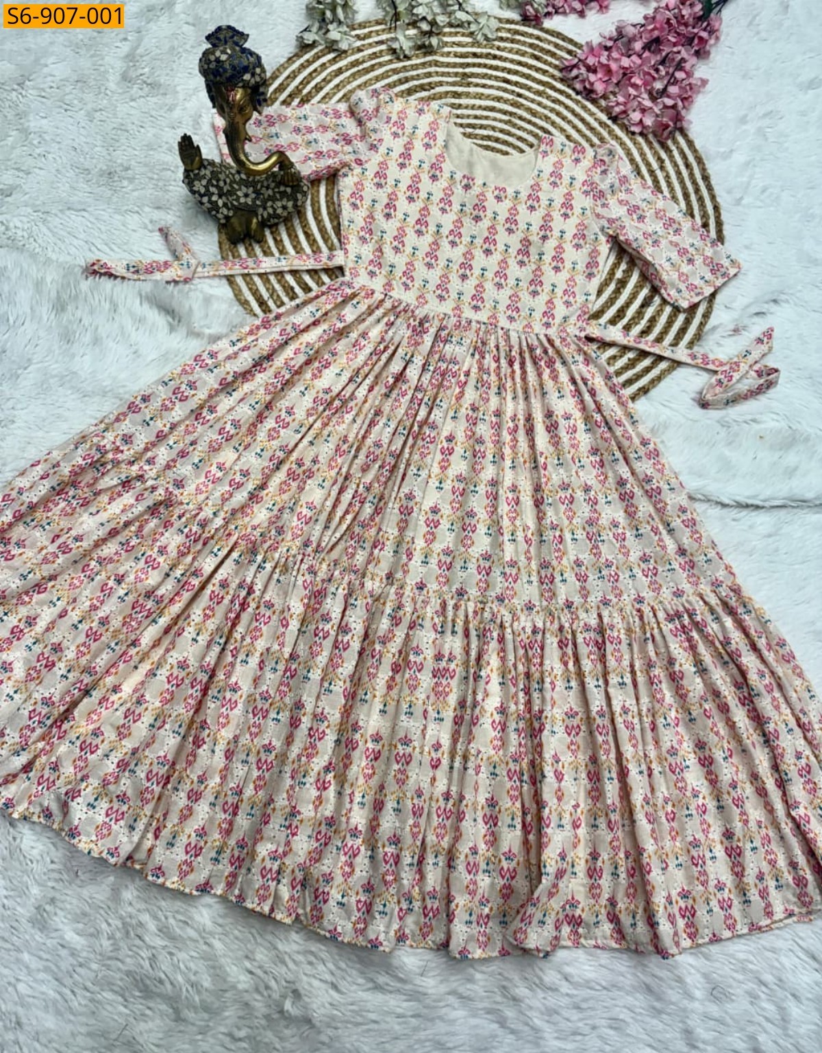 Sandal Fancy Hakuba Maxi Dress