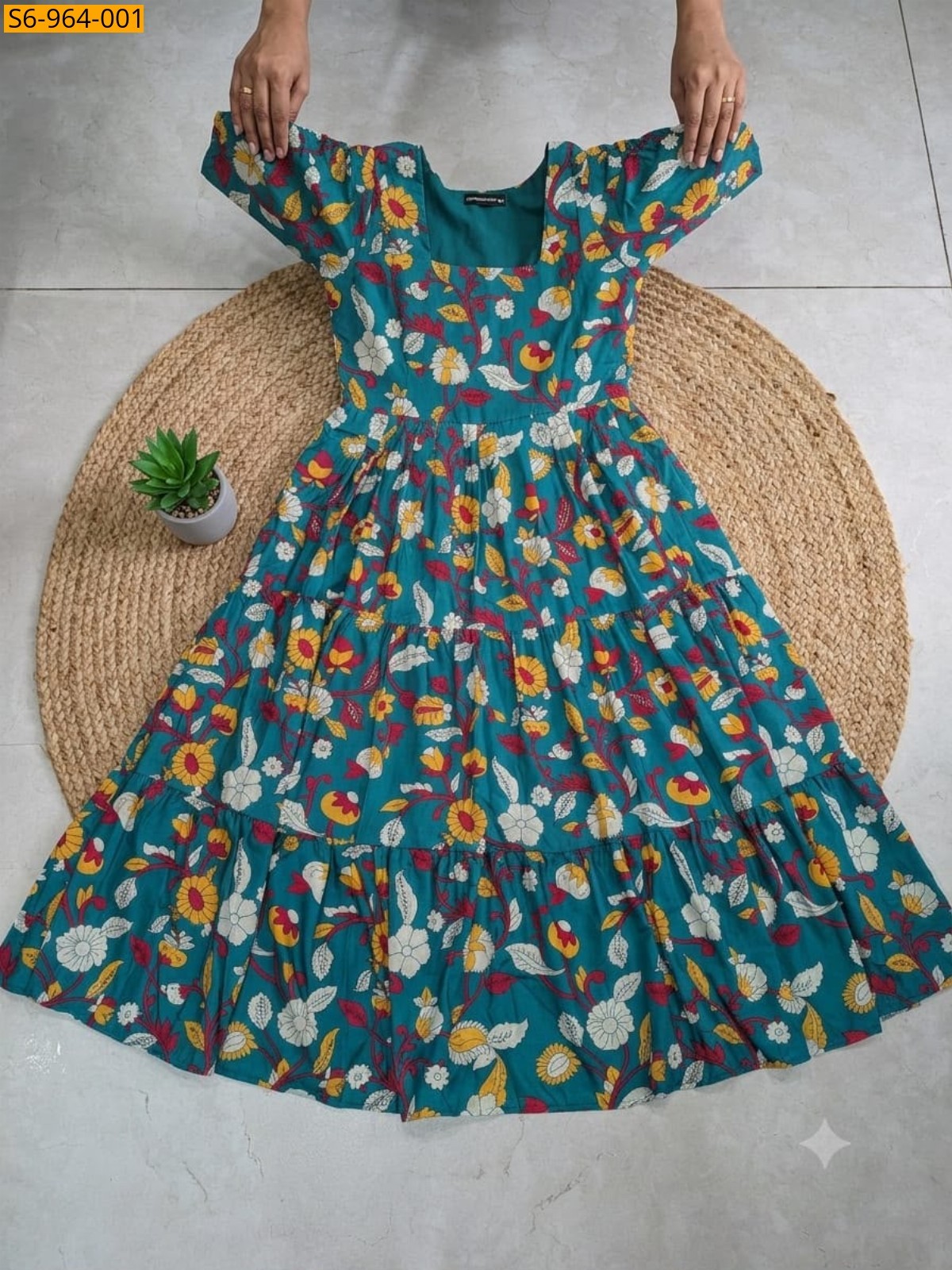 Morpitch Fancy Soft mix Cotton Maxi